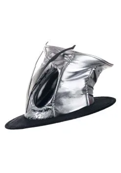 Elope Silver Ovo Top Hat For Adults 16 Elope Silver Ovo Top Hat For Adults -Cosplay Costumes Store adult ovo top hat alt 6