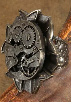 Elope Antique Watch Gears Steampunk Ring