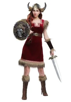 Fun Costumes Barbarian Viking Womens Costume