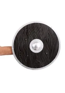 Woo Hing Black Viking Wood-Look Shield