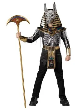 Fun World Boys Anubis Skeleton Warrior Costume
