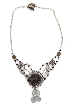 Cosplay Costumes Store -Cosplay Costumes Store chain gear necklace antique alt 1 upd