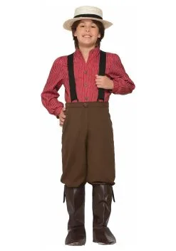 Forum Novelties, Inc Kids Pioneer Boy Costume