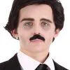 Partytime Costume & Lingerie (Yiwu) Factory Edgar Allan Poe Mustache And Wig -Cosplay Costumes Store edgar allen poe wig and mustache