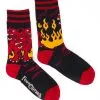 FootClothes Evil AF Cerberus Socks -Cosplay Costumes Store evil af cerebus socks
