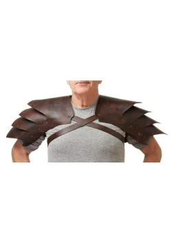 H.M. Smallwares Faux Leather Shoulder Armor