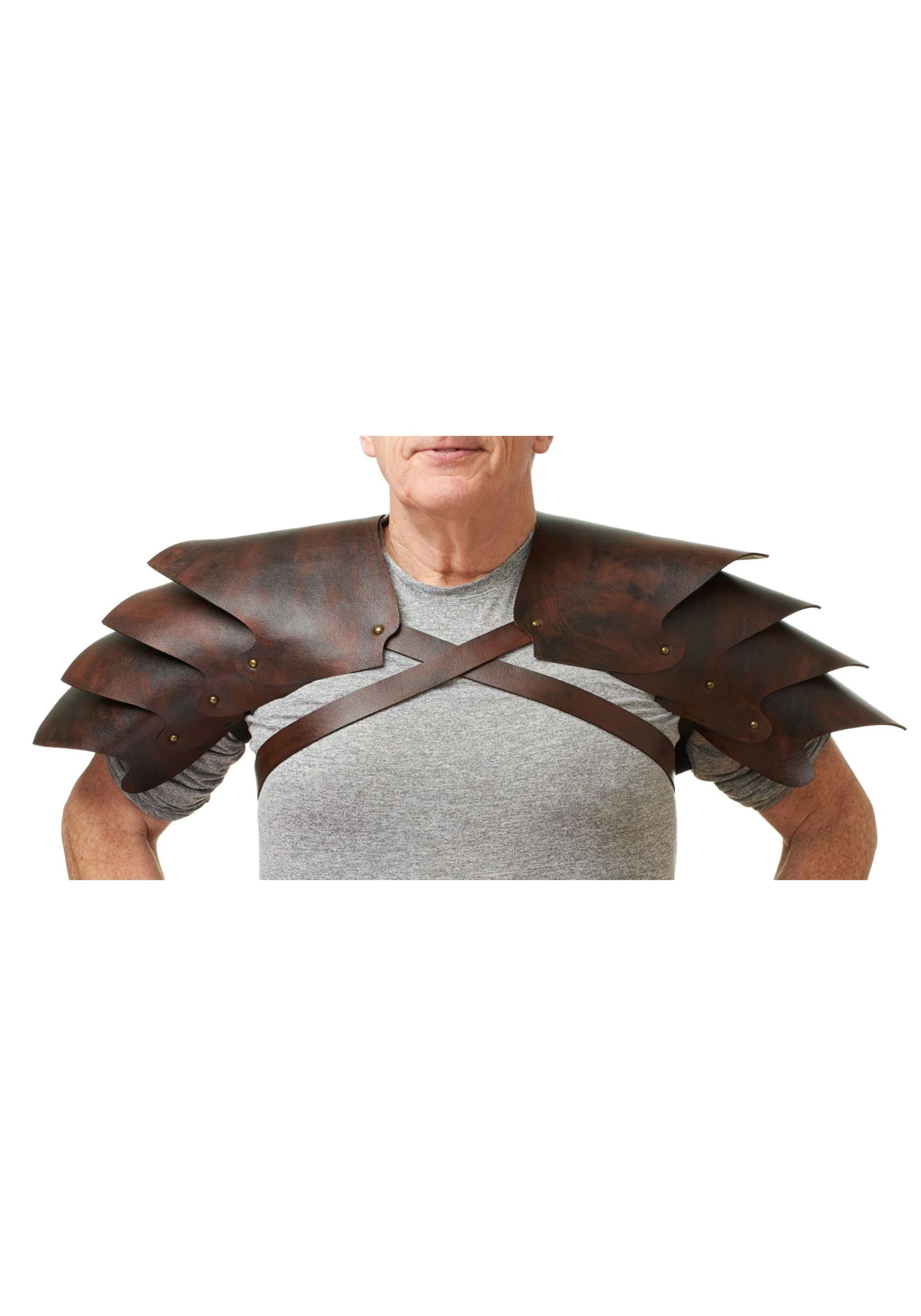 H.M. Smallwares Faux Leather Shoulder Armor 3 H.M. Smallwares Faux Leather Shoulder Armor