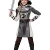 Fun Costumes Medieval Knight Girls Costume -Cosplay Costumes Store girls medieval knight costume