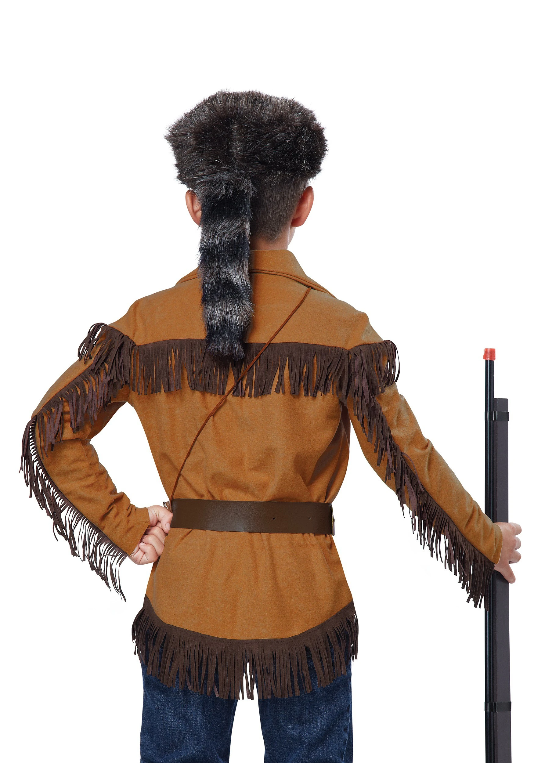 California Costume Collection Kids Davy Crockett Costume 4 California Costume Collection Kids Davy Crockett Costume - Image 2