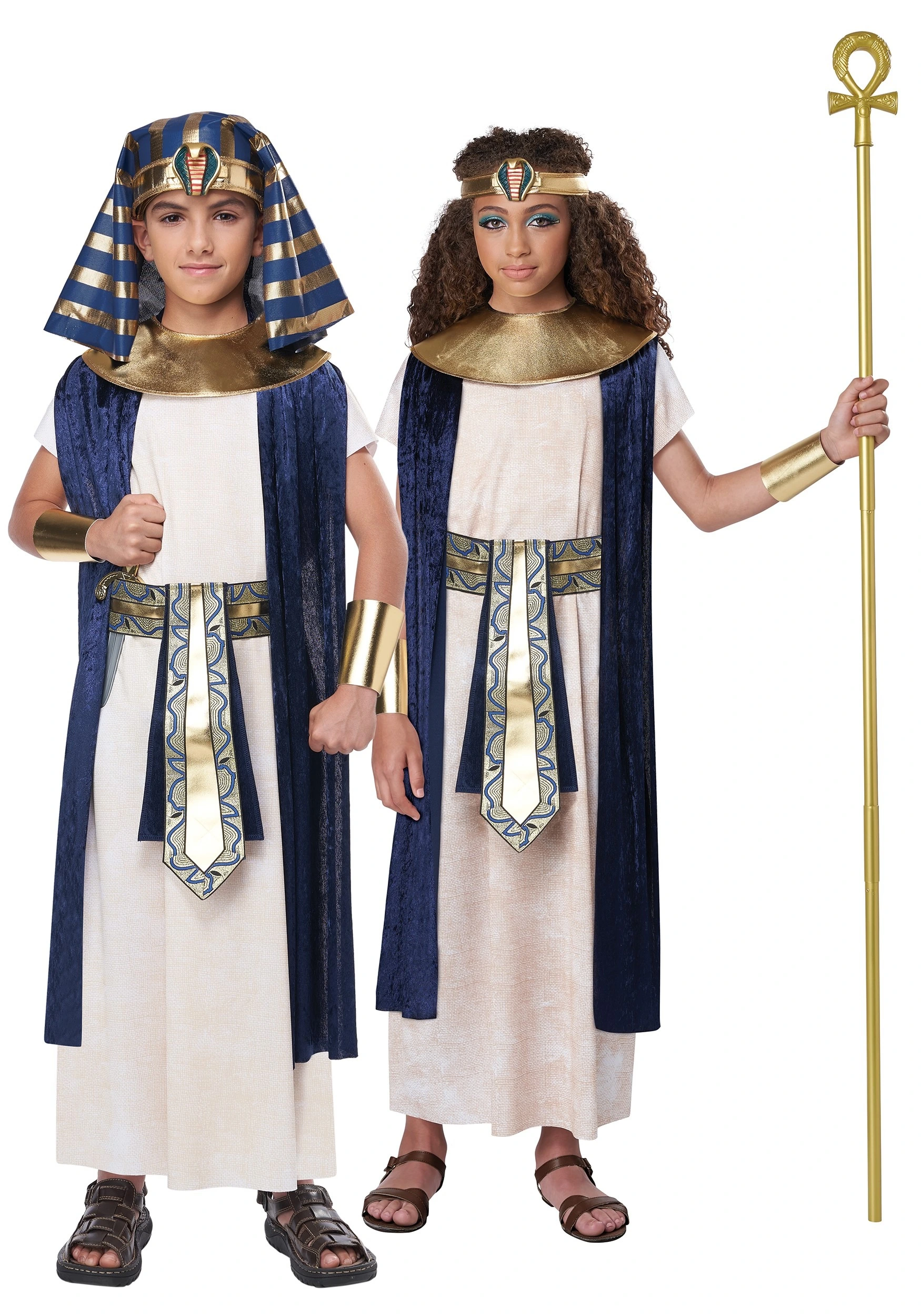 California Costume Collection Kid's Egyptian Tunic Costume 3 California Costume Collection Kid's Egyptian Tunic Costume