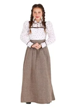Fun Costumes Westward Pioneer Costume For Girls