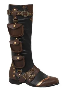Ellie Men's Steampunk Boots