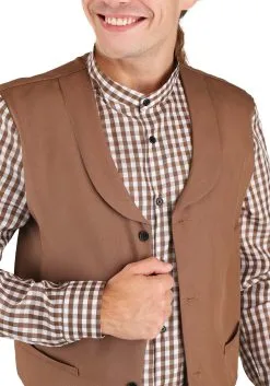 Fun Costumes Western Pioneer Costume For Men -Cosplay Costumes Store mens western pioneer costume 3 alt