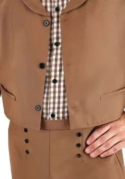 Fun Costumes Western Pioneer Costume For Men -Cosplay Costumes Store mens western pioneer costume alt 4