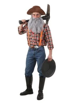 Fun Costumes Plus Size Men's Prospector Costume