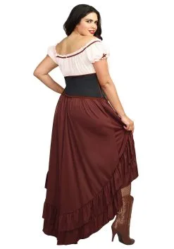 Cosplay Costumes Store -Cosplay Costumes Store saloon girl womens plus size costume2