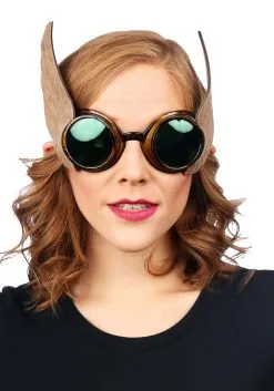 Elope Winged Goggles Gold