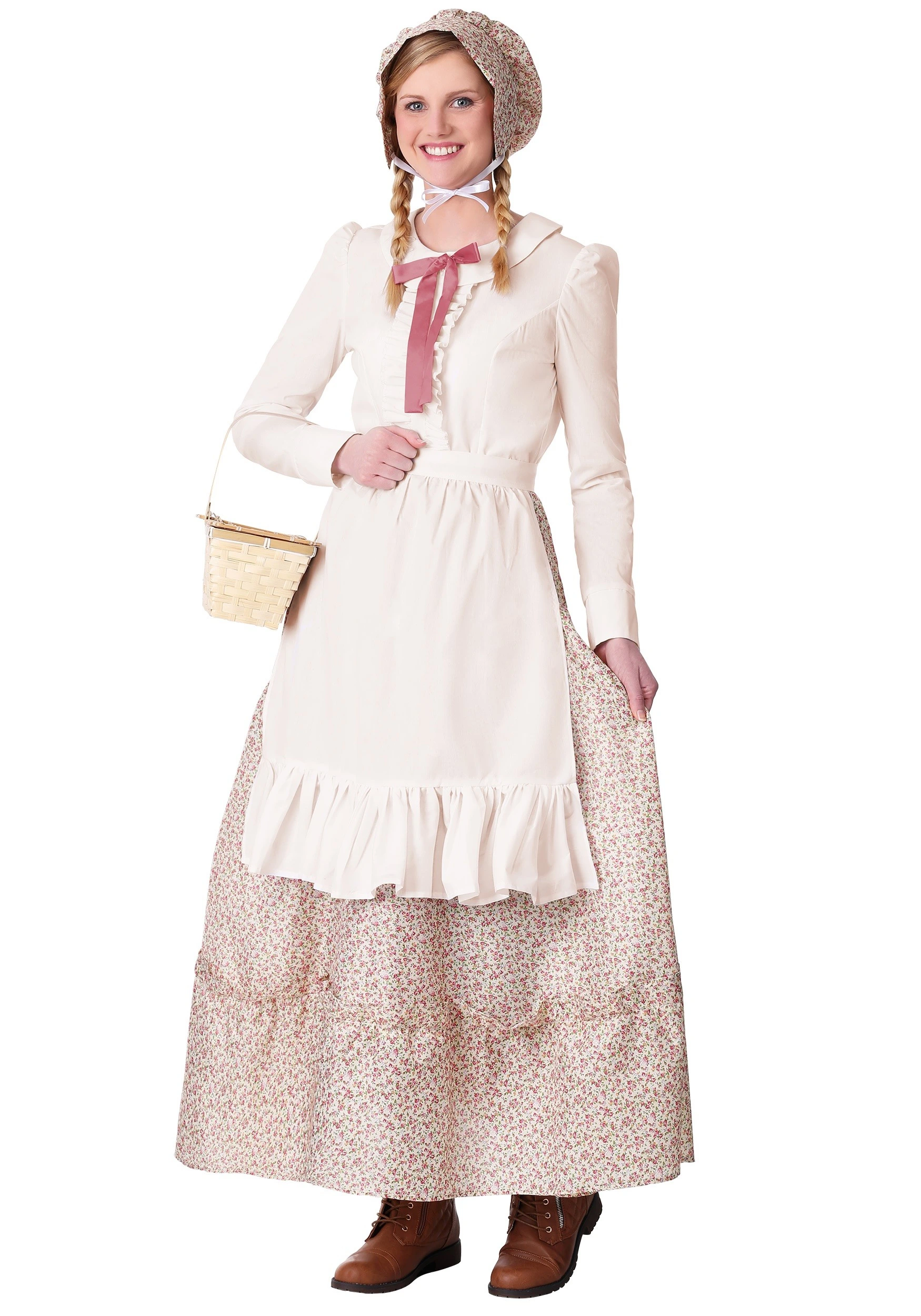 Fun Costumes Women's Prairie Pioneer Costume 3 Fun Costumes Women's Prairie Pioneer Costume